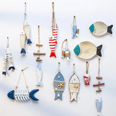 Mediterranean Wooden Wall Hanging – Nautical Home Décor