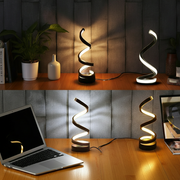 Modern Spiral LED Color Lighting Modes