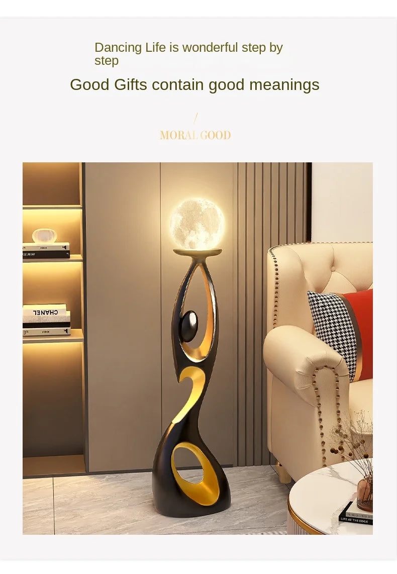 Resin Abstract Sculpture – Luxury Living Room & Home Art Décor