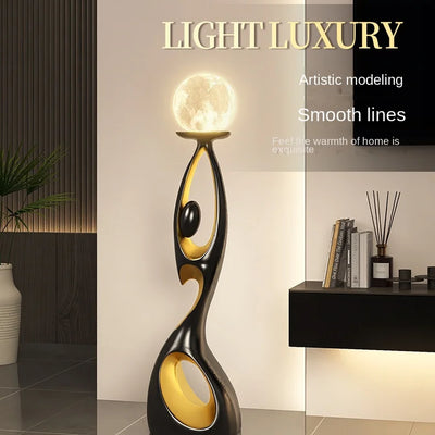 Resin Abstract Sculpture – Luxury Living Room & Home Art Décor
