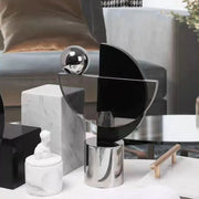 Geometric Glass Ornament – Luxury Modern Home Décor