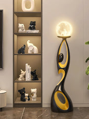 Resin Abstract Sculpture – Luxury Living Room & Home Art Décor