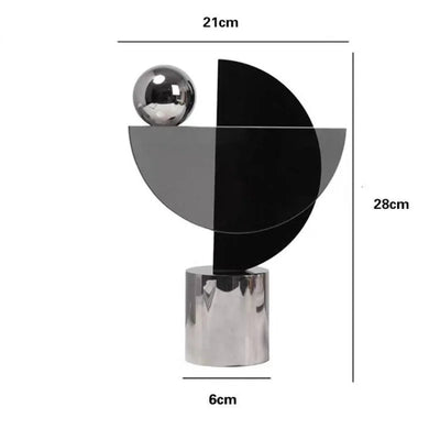 geometric-glass-ornament-luxury-modern-home-decor-accent