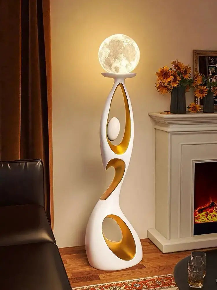 Resin Abstract Sculpture – Luxury Living Room & Home Art Décor