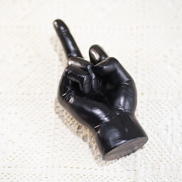 Middle Finger Resin Statue – Hip Hop Desktop & Room Décor