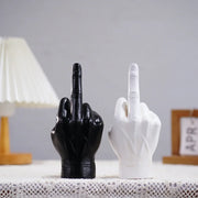 Middle Finger Resin Statue – Hip Hop Desktop & Room Décor