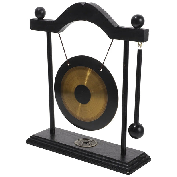 Feng Shui Brass Gong – Desktop Décor & Craft Ornament