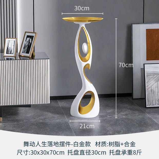 Resin Abstract Sculpture – Luxury Living Room & Home Art Décor