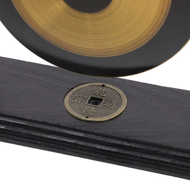 Feng Shui Brass Gong – Desktop Décor & Craft Ornament