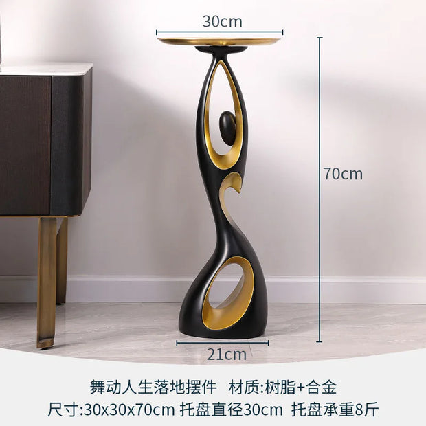 Resin Abstract Sculpture – Luxury Living Room & Home Art Décor