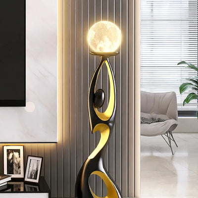Resin Abstract Sculpture – Luxury Living Room & Home Art Décor