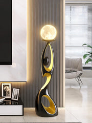Resin Abstract Sculpture – Luxury Living Room & Home Art Décor