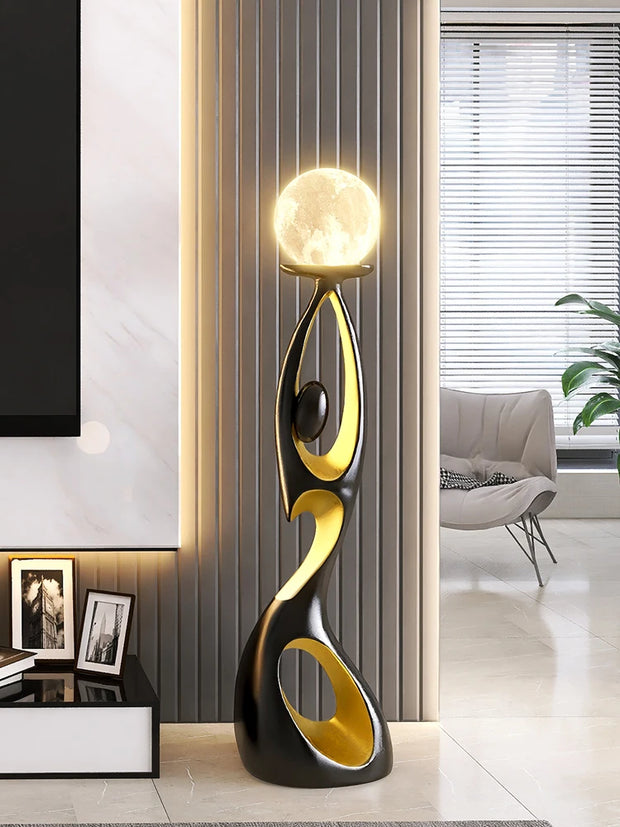 Resin Abstract Sculpture – Luxury Living Room & Home Art Décor