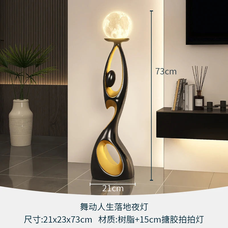 Resin Abstract Sculpture – Luxury Living Room & Home Art Décor