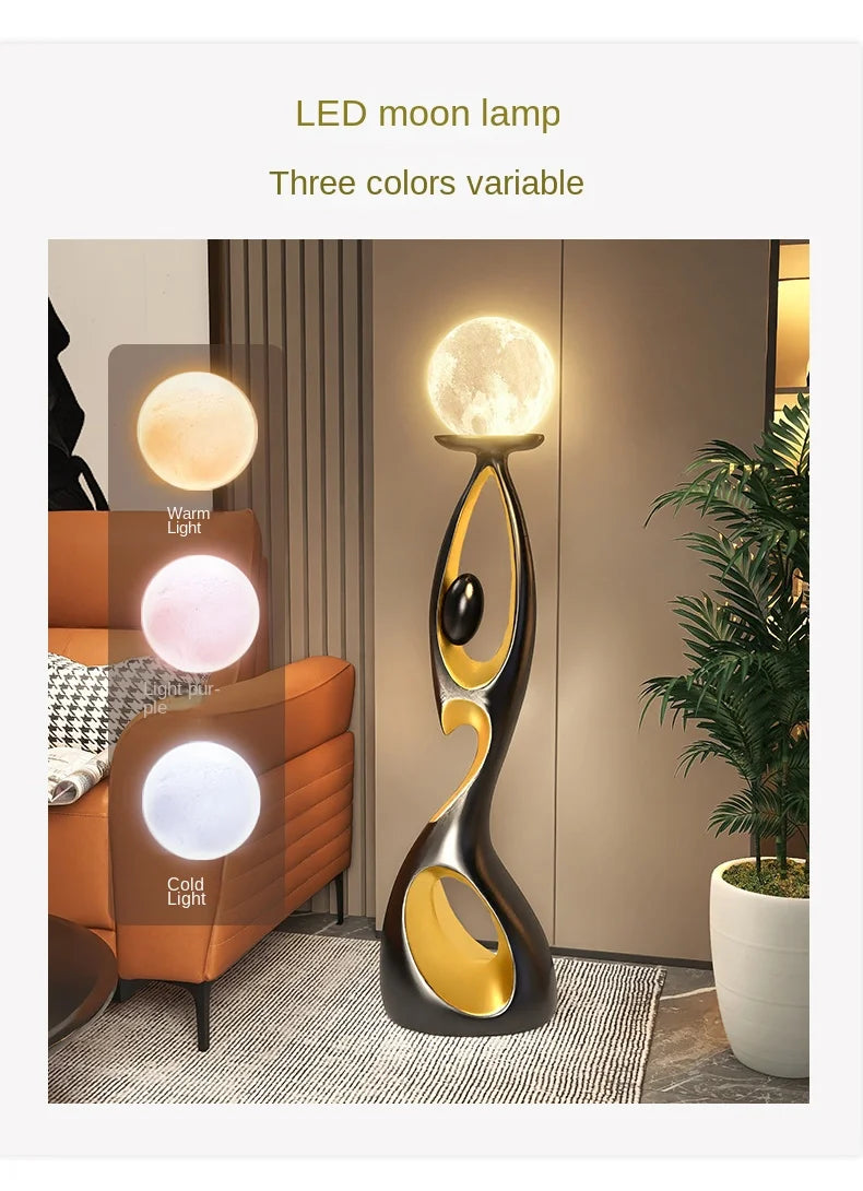 Resin Abstract Sculpture – Luxury Living Room & Home Art Décor