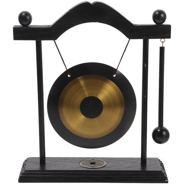 Feng Shui Brass Gong – Desktop Décor & Craft Ornament