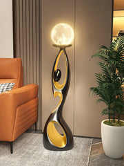 Resin Abstract Sculpture – Luxury Living Room & Home Art Décor