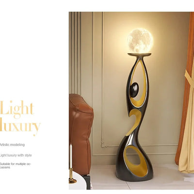 Resin Abstract Sculpture – Luxury Living Room & Home Art Décor